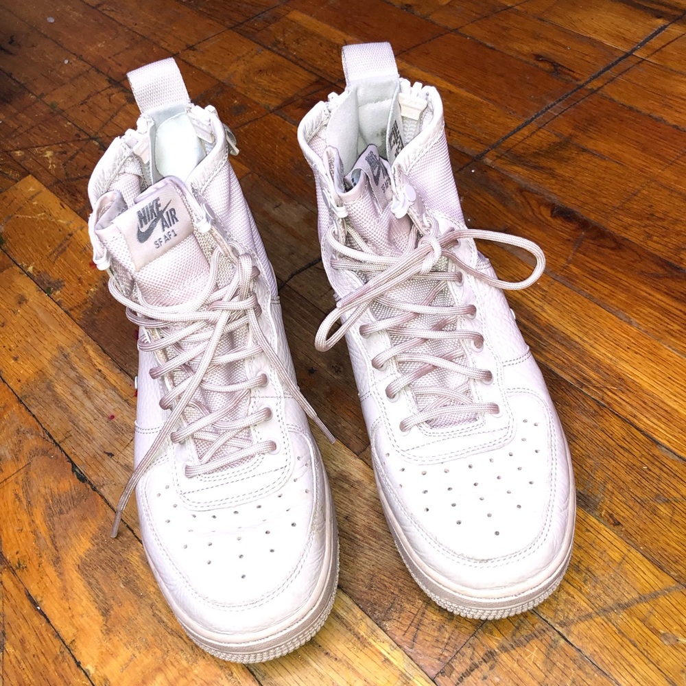 Nike Air Forces Mid rise Pink